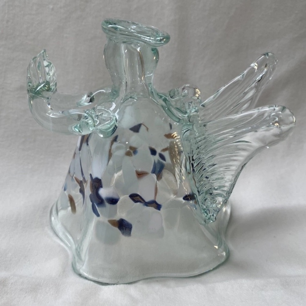 Kitras Canada Hand Blown SM Angel Handcrafted Art Glass